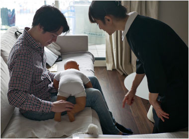 ベビーマッサージクラスの画像