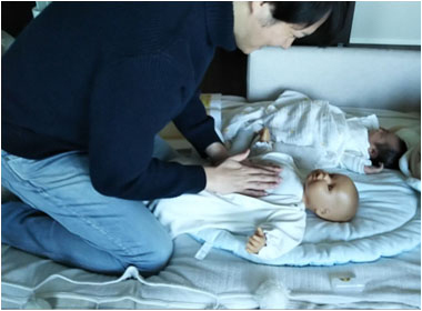 ベビーマッサージクラスの画像