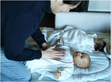 ベビーマッサージクラスの画像